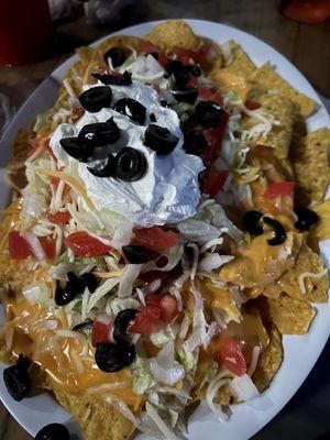 Nachos without meat