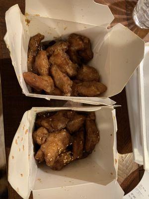 Sesame Chicken Orange Chicken