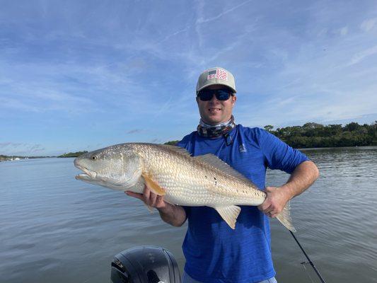 Fishing in Mosquito Lagoon