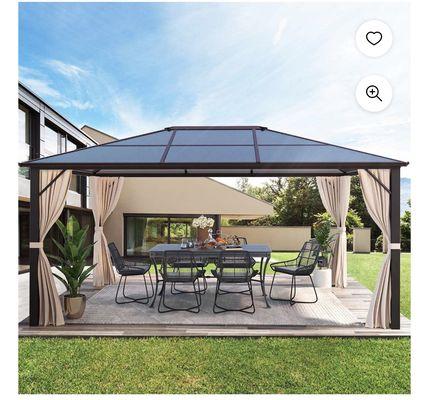 Catalog photo of the 10' x 12' Gazebo.