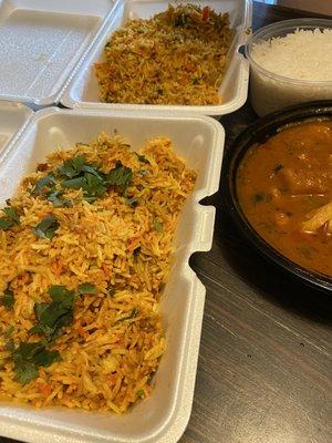 Chicken Biryani Lamb Biryani