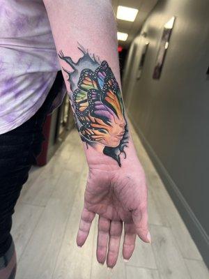 color cover-up tattoo