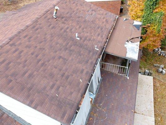 Roof inspection from drone