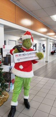 Silly grinch