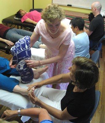 Laura Norman Holistic Reflexology Certification Training