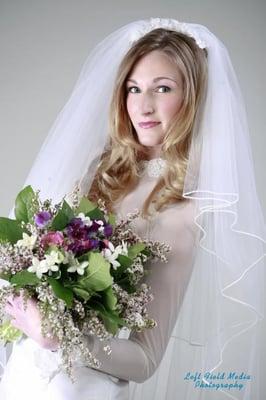 Beautiful bridal makeup by Melissa Michelle