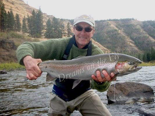 Grande Ronde Steelhead with help from the guides at Dreams on the Fly.