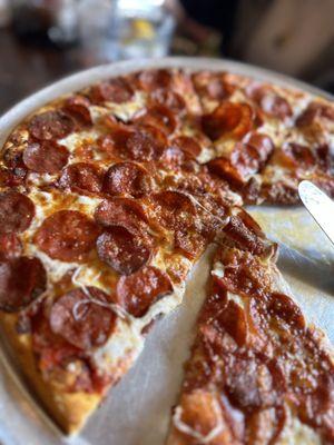 Pepperoni pizza