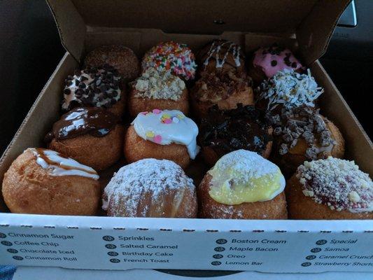 Fanciest doughnuts I have ever seen.