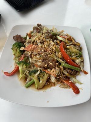 Beef Egg Noodle Stir Fry