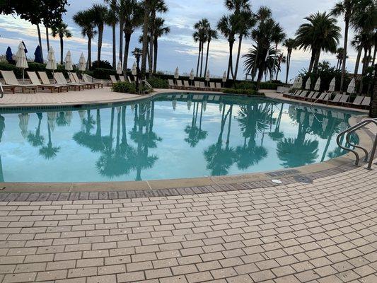 One of the multiple pools at beach club suites.