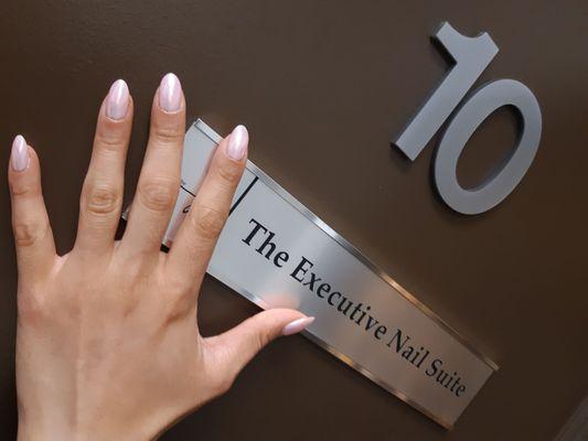 The Executive Nail Suite located inside Salons by JC in Room 10.