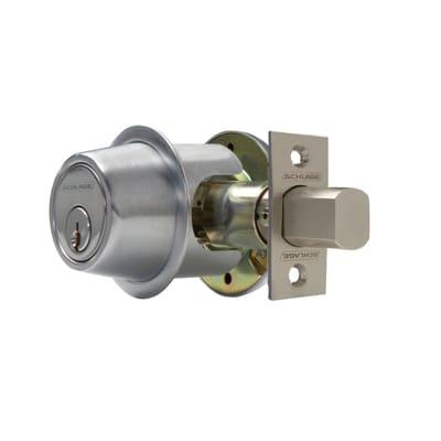 Add deadbolts to increase security.