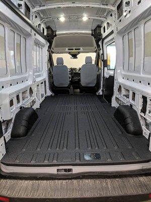 Line-X for your van floors