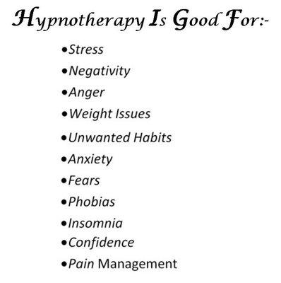 What Hypnotherapy is good for?