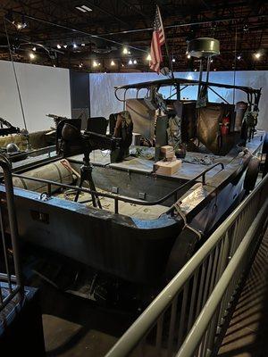 Boat used in rivers in Vietnam