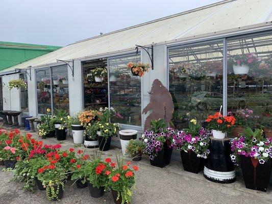 If you want to keep your backyard safe, buy a giant metal silhouette of Bigfoot. Or, lock your doors, but Bigfoot is cooler.