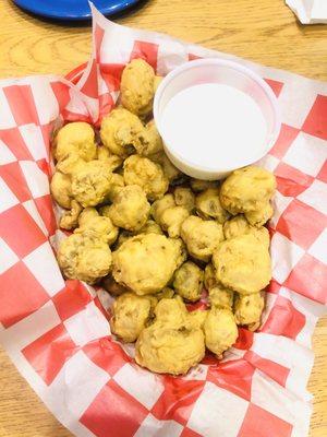 Fried mushrooms