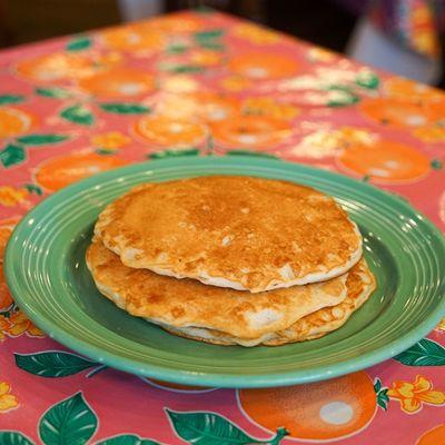 Pancakes, because you can't have Breakfast without a pancake :)