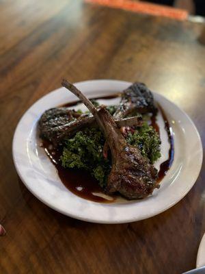 We devoured this lamb shank. NOM