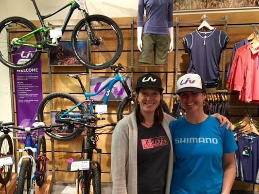 We partner with a number of great local cycling groups, including the ladies from Bozeman Pedal Project.