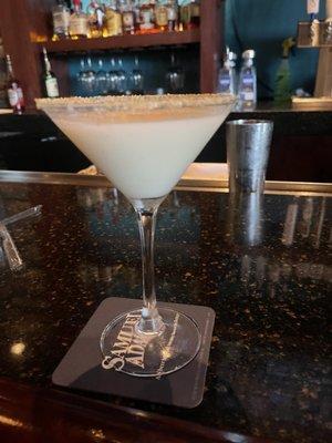 Key lime pie martini