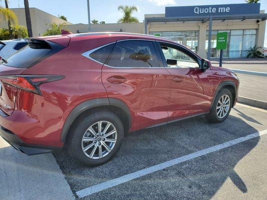 2018 Lexus NX300. TJ wasted no time I was in and out in under 3hrs. She explained everything so I had very few questions.