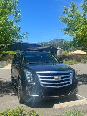 Cadillac Escalade Black is ready for your next trip!