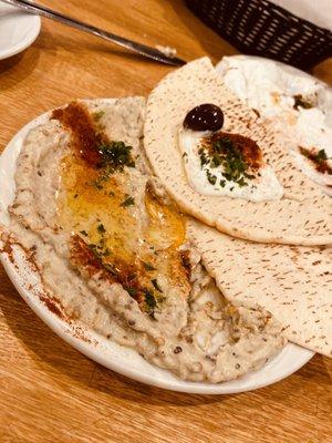 Baba Ghanoush. Tasty, tasty Baba Ghanoush.