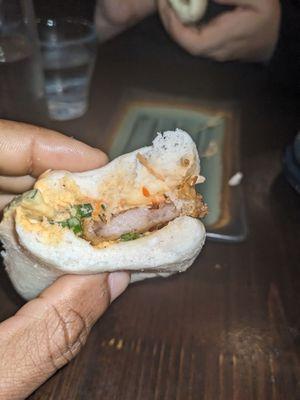 Pork bao bun