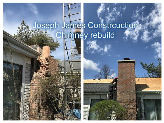 Chimney rebuild