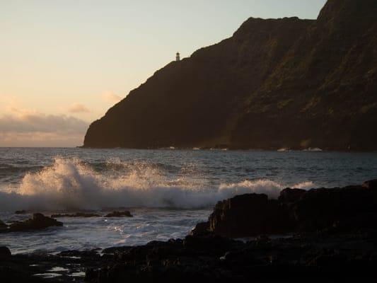 Sunrise at Makapuu.