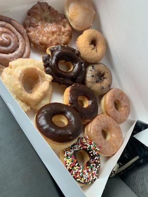 I ordered 3 mixed dozen. They were very impressive, not your basic blah donuts