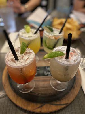 Sample margaritas