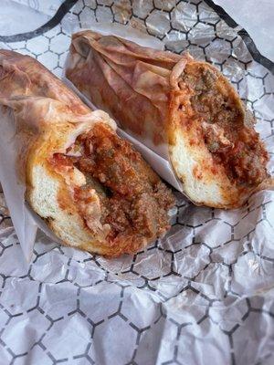 50. Meatball Parmigiana