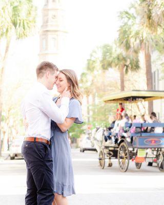 Engagement Session Downtown Charleston