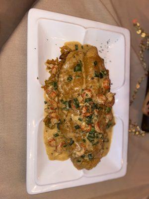 Fried Fish Etouffee