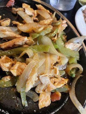 Chicken fajitas