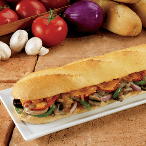 Try a hot baked sub for lunch