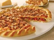 5-Meat Stuffed Pizza