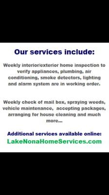 Lake Nona Home Services