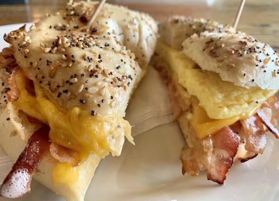 Bacon Egg Cheese Bagel