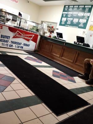 Harris pizza lobby