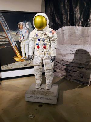 Armstrong Space Suit at Armstrong Air and Space Museum