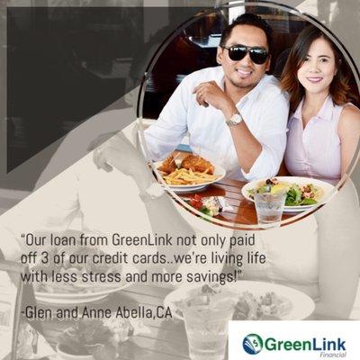 Meet Glen and Anne. One of GreenLink Financial's success stories.