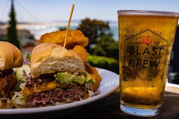 Our Local Burger! Locally sourced meat makes for a fresh and delicious Meal!