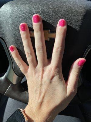 Gel Mani - Barbie Pink