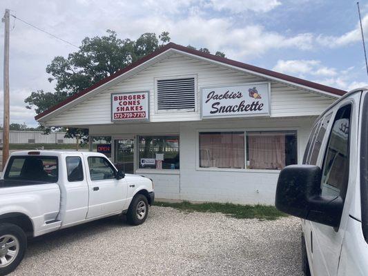 Front of restaurant