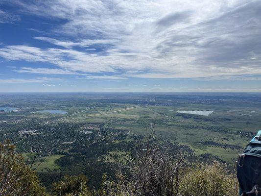 Views from the top of South Boulder