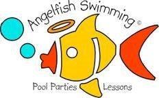 Angelfish Swimming Logo